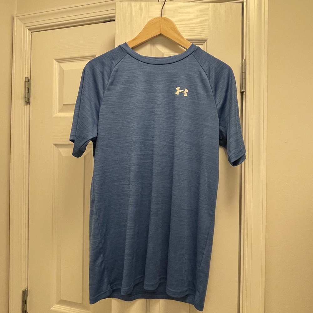 Under Armour Youths Blue Short Sleeve Top